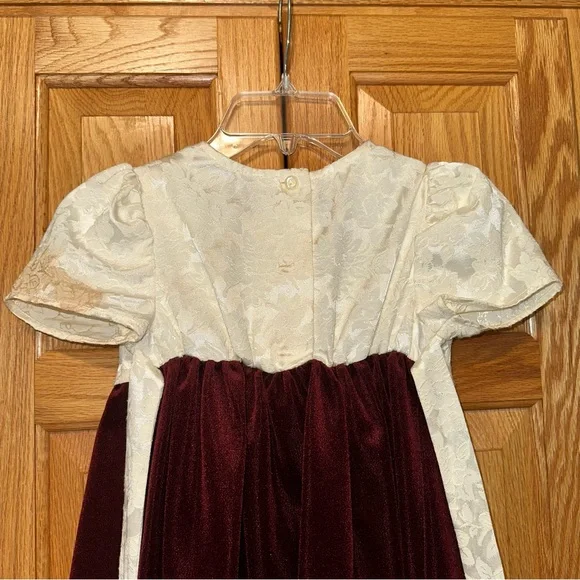 Bonnie Jean Cream Floral Dress size 5 y.o. - Picture 10 of 10